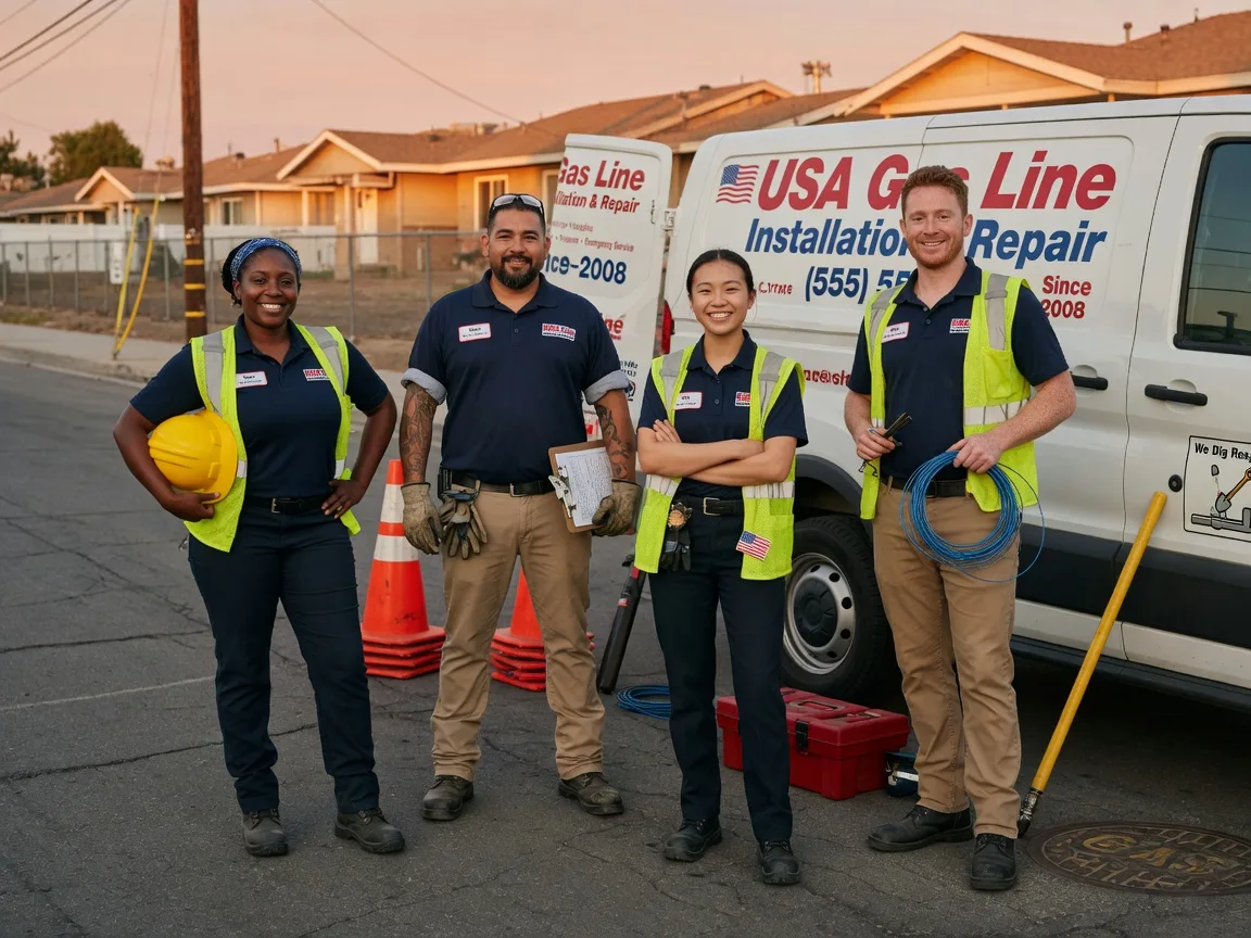 Gas Line Installation company in Oakdale, LA